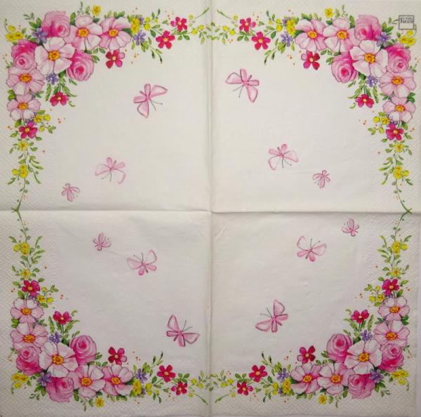 138 Schmetterlinge - 3-lagig (138) - Home Fashion - CS